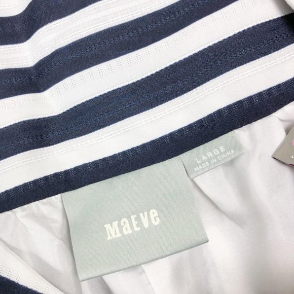 *NWOT* - Anthropologie Maeve "High Seas" Skirt - Sz L - Picture 5 of 12